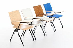 Stuhlreihen werden gerne für Seminare und Konferenzen genutzt